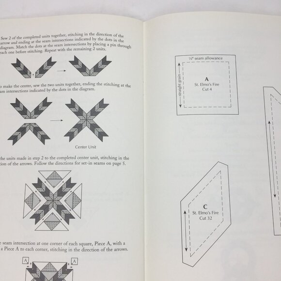 Vintage 1993 Samplings From The Sea Sampler Series Rosemary Makhan Quilting Book - Picture 7 of 11